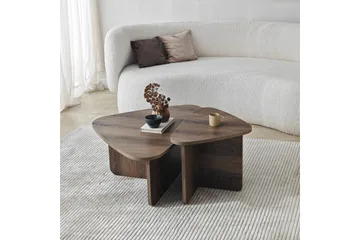 Soffbordssats Jewa Set Valnöt - Valnöt - Möbler - Bord & matgrupp - Soffbord