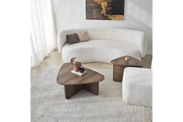 Soffbordssats Jewa Set Valnöt - Valnöt - Möbler - Bord & matgrupp - Soffbord