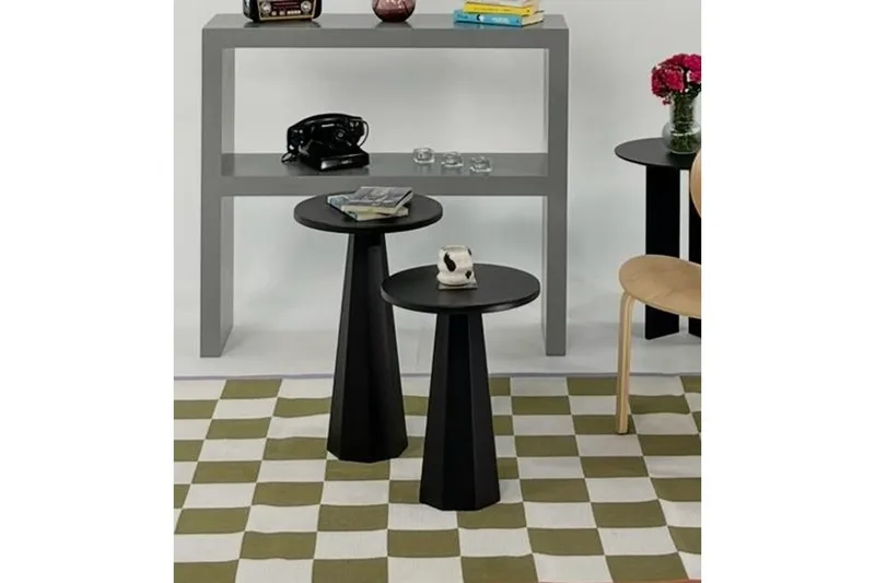 Soffbordssats Miu Dual Svart - Svart - Möbler - Bord & matgrupp - Soffbord