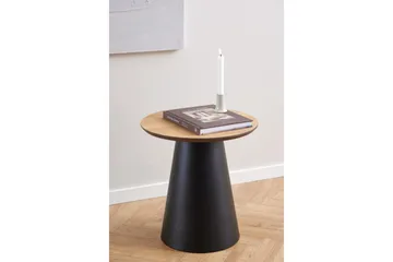 Soli Ø45 cm Runt Soffbord i Ljust Trä - Brun - Möbler - Bord & matgrupp - Soffbord
