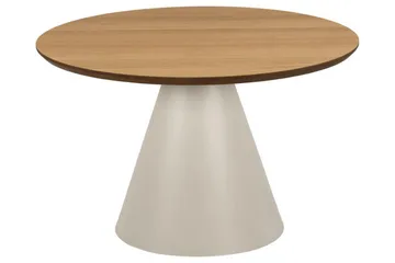 Soli 65 cm Runt Soffbord i Ljust Trä - Brun - Möbler - Bord & matgrupp - Soffbord