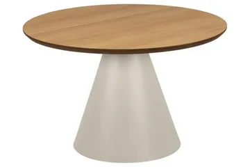Soli 65 cm Runt Soffbord i Ljust Trä - Brun - Möbler - Bord & matgrupp - Soffbord