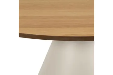 Soli 85 cm Runt Soffbord i Ljust Trä - Brun - Möbler - Bord & matgrupp - Soffbord