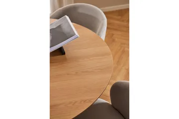 Soli Matbord 120x120 cm Rund - Natur - Möbler - Bord & matgrupp - Matbord & köksbord