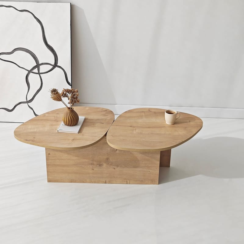 Sovranor Soffbord 125 cm - Safir Ek - Möbler - Bord & matgrupp - Soffbord