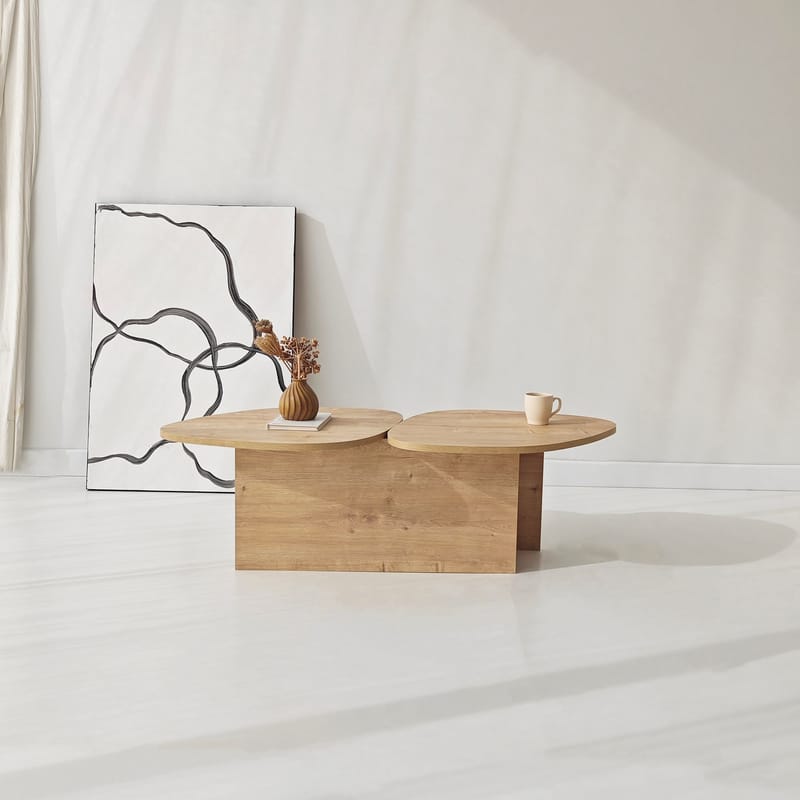 Sovranor Soffbord 125 cm - Safir Ek - Möbler - Bord & matgrupp - Soffbord