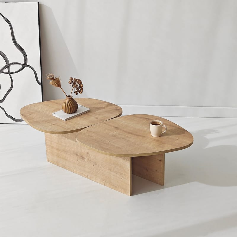 Sovranor Soffbord 125 cm - Safir Ek - Möbler - Bord & matgrupp - Soffbord