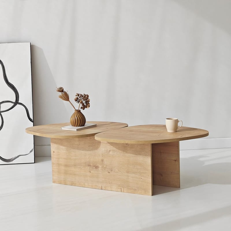 Sovranor Soffbord 125 cm - Safir Ek - Möbler - Bord & matgrupp - Soffbord