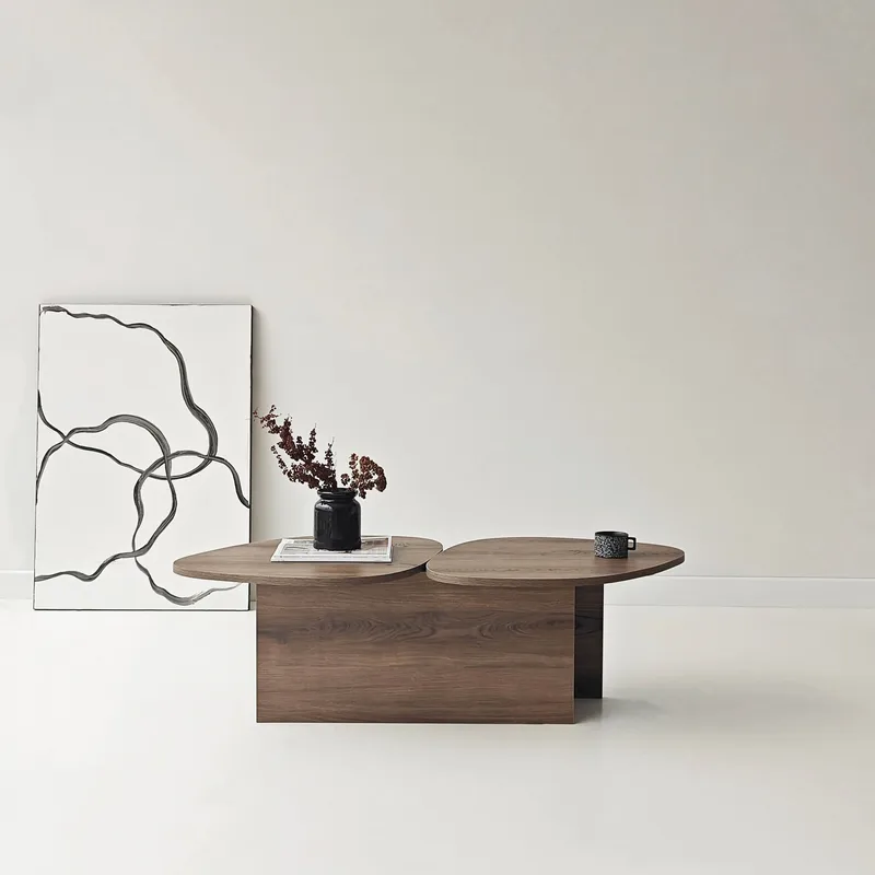 Sovranor Soffbord 125 cm - Valnöt - Möbler - Bord & matgrupp - Soffbord