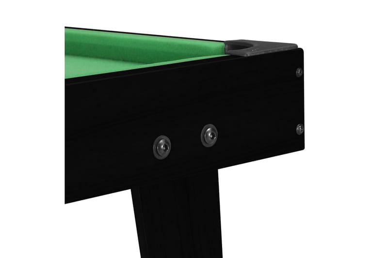 Biljardbord mini 3 feet 92x52x19 cm svart och grön - Svart - Spelbord - Biljardbord