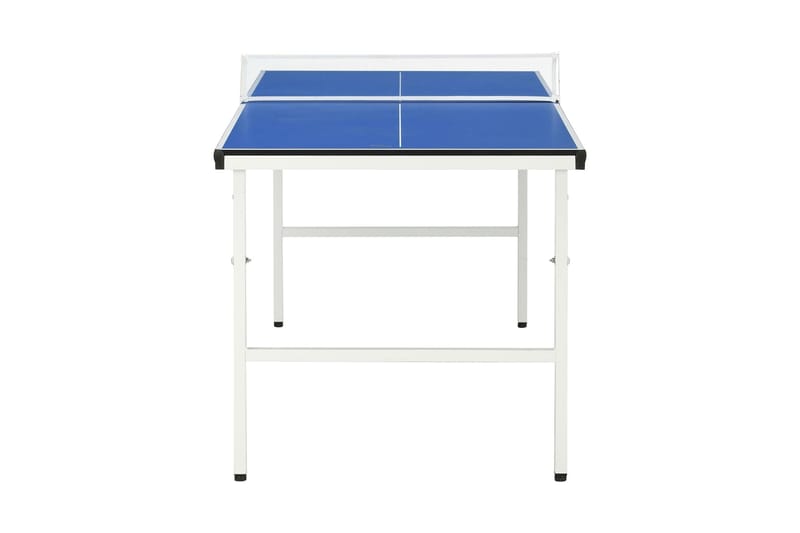 Bordtennisbord med nät 5 feet 152x76x66 cm blå - Blå - Spelbord - Pingisbord