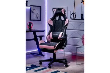 Gamingstol Victory Svart/Rosa - Svart/Rosa - Möbler - Bord & matgrupp - Spelbord