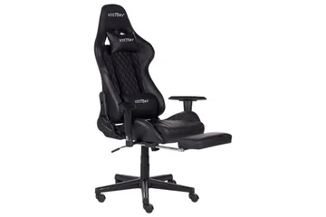 Gamingstol Victory Svart/Vit - Svart/Vit - Möbler - Bord & matgrupp - Spelbord