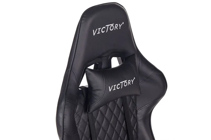 Gamingstol Victory Svart/Vit - Svart/Vit - Möbler - Bord & matgrupp - Spelbord