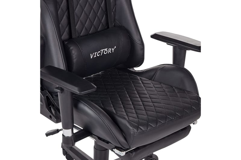 Gamingstol Victory Svart/Vit - Svart/Vit - Möbler - Bord & matgrupp - Spelbord