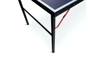 Hopfällbart Mini Pingisbord Inkl nät, 2 racketar & bollar 137x76 cm - Blå - Möbler - Bord & matgrupp - Spelbord