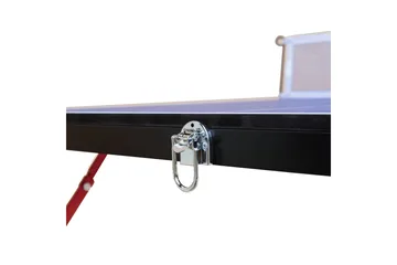 Hopfällbart Mini Pingisbord Inkl nät, 2 racketar & bollar 137x76 cm - Blå - Möbler - Bord & matgrupp - Spelbord