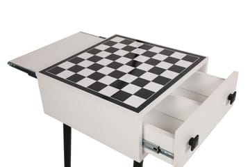 Schackbord Erner 50 cm - Vit/Svart - Möbler - Bord & matgrupp - Spelbord - Shackbord