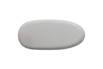 Sten Ovalt Soffbord i Sten med Organisk Stenform - Vit - Möbler - Bord & matgrupp - Soffbord
