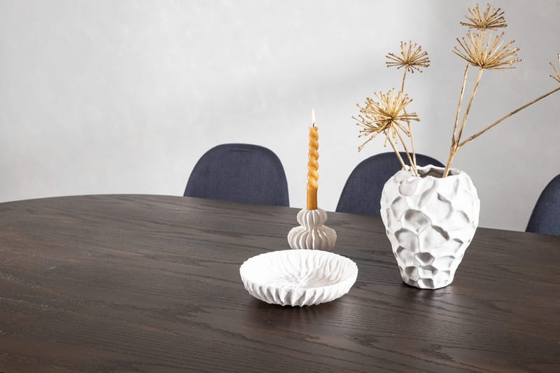 Stone Matbord 220x100x74 cm Oval med 6 Polar Matstol - Möbler - Bord & matgrupp - Matgrupp