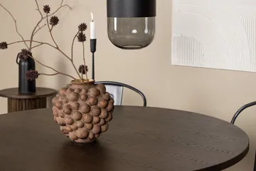 Stone Matgrupp 120 cm Rund med 4 Tempe stolar - Mocca - Möbler - Bord & matgrupp - Matgrupp