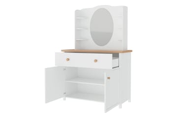 Storys Sminkbord 110x42 cm - Vit - Möbler - Bord & matgrupp - Sminkbord & toalettbord