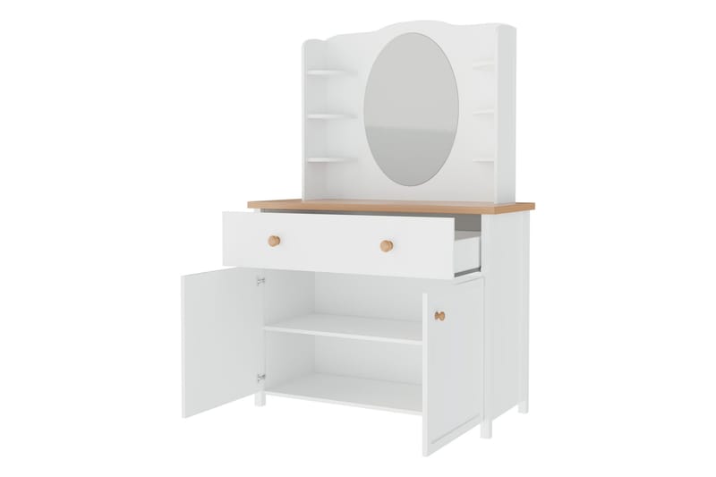 Storys Sminkbord 110x42 cm - Vit - Möbler - Bord & matgrupp - Sminkbord & toalettbord