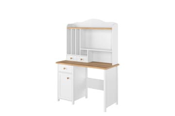 Storys Sminkbord 110x52 cm med Förvaring och Lådor i Trä - Vit - Möbler - Bord & matgrupp - Sminkbord & toalettbord