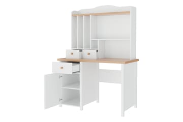 Storys Sminkbord 110x52 cm med Förvaring och Lådor i Trä - Vit - Möbler - Bord & matgrupp - Sminkbord & toalettbord