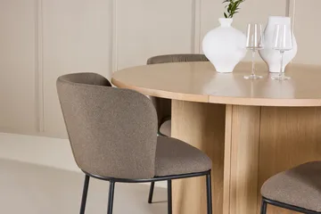 Strada Matbord 120 cm Rektangulär med 4 Edina Matstol - Möbler - Bord & matgrupp - Matgrupp