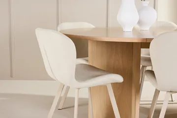 Strada Matbord 120 cm Rektangulär med 6 Lilja Matstol - Möbler - Bord & matgrupp - Matgrupp