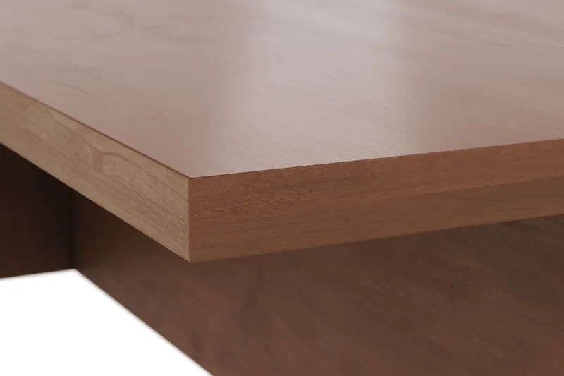 Töreboda Soffbord Rektangulärt 120 cm - Mörkbrun valnötsträ look - Möbler - Bord & matgrupp - Soffbord