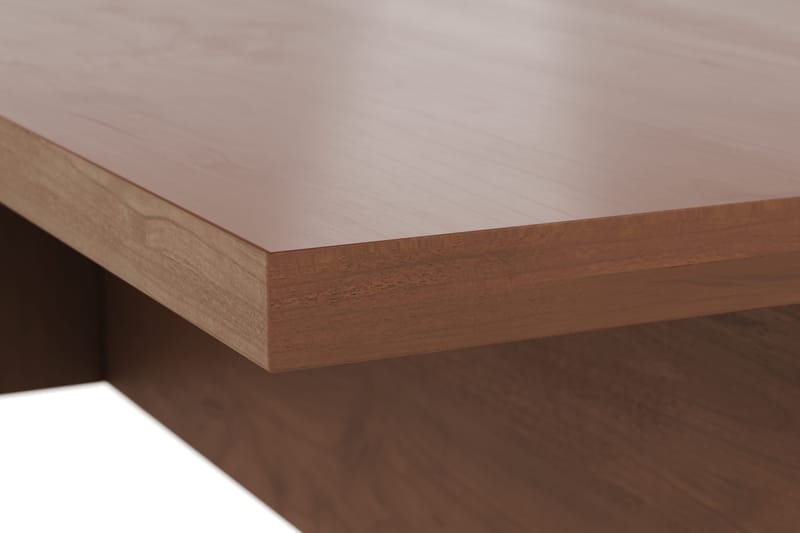 Töreboda Soffbord Rektangulärt 120 cm - Mörkbrun valnötsträ look - Möbler - Bord & matgrupp - Soffbord