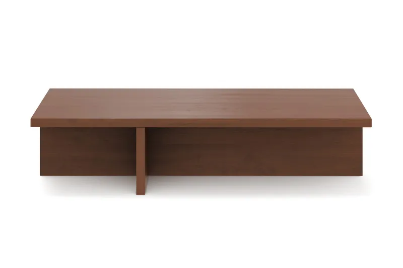 Töreboda Soffbord Rektangulärt 120 cm - Mörkbrun valnötsträ look - Möbler - Bord & matgrupp - Soffbord