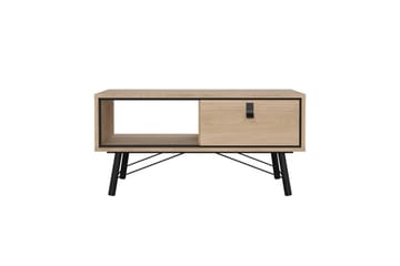Tadami Rektangulärt Soffbord med Låda 102 cm i Trä - Beige - Möbler - Bord & matgrupp - Soffbord