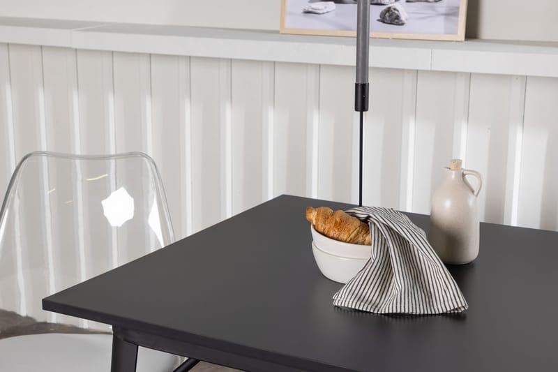 Tempe Matbord 80 cm med 2 Edvin Matstol - Möbler - Bord & matgrupp - Matgrupp