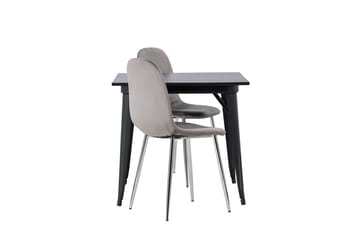 Tempe Matbord 80 cm med 2 Eva Matstol - Möbler - Bord & matgrupp - Matgrupp