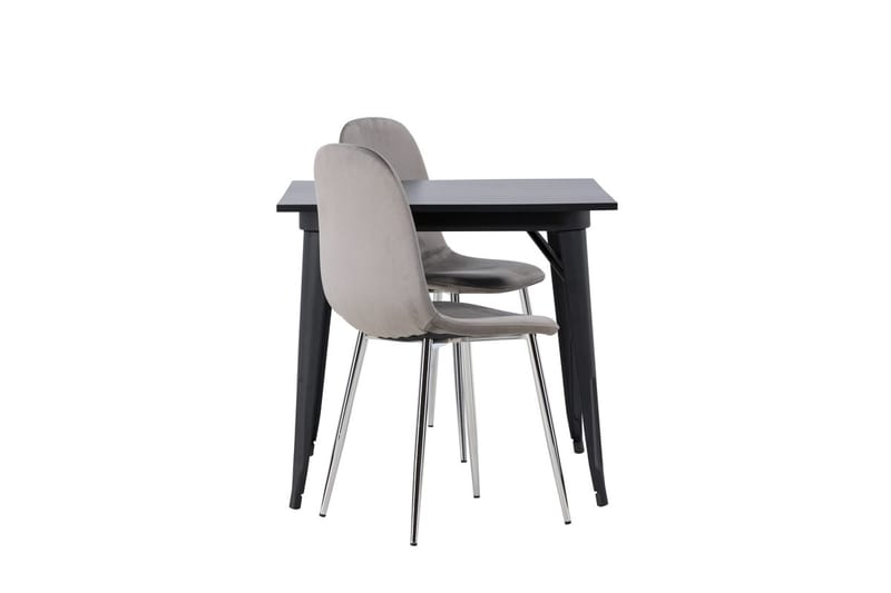 Tempe Matbord 80 cm med 2 Eva Matstol - Möbler - Bord & matgrupp - Matgrupp