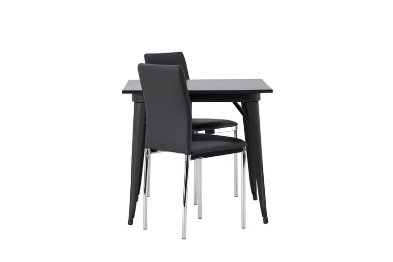 Tempe Matbord 80 cm med 2 Lily Matstol - Möbler - Bord & matgrupp - Matgrupp