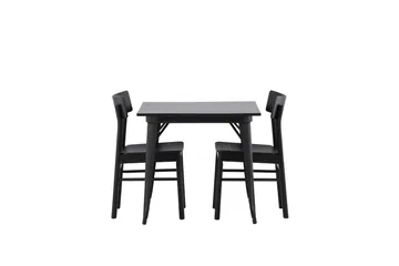 Tempe Matbord 80 cm med 2 Montros Matstol - Möbler - Bord & matgrupp - Matgrupp