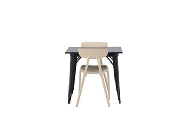 Tempe Matbord 80 cm med 2 Ursholmen Matstol - Möbler - Bord & matgrupp - Matgrupp