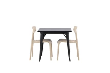 Tempe Matbord 80 cm med 2 Ursholmen Matstol - Möbler - Bord & matgrupp - Matgrupp