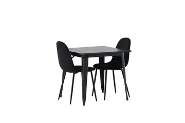 Tempe Matbord 80 cm med 2 Polar Köksstol - Möbler - Bord & matgrupp - Matgrupp