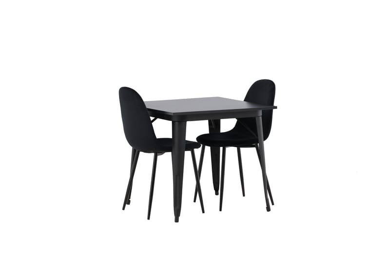 Tempe Matbord 80 cm med 2 Polar Köksstol - Möbler - Bord & matgrupp - Matgrupp