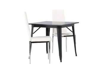 Tempe Matbord 80 cm med 2 Pastill Matstol - Möbler - Bord & matgrupp - Matgrupp