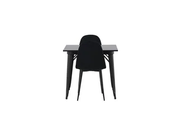 Tempe Matbord 80 cm med 2 Polar Köksstol - Möbler - Bord & matgrupp - Matgrupp