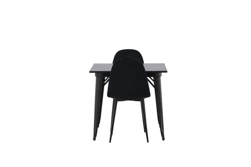 Tempe Matbord 80 cm med 2 Polar Köksstol - Möbler - Bord & matgrupp - Matgrupp
