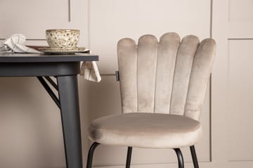 Tempe Matgrupp 80 cm Rektangulär med 2 Limhamn stolar - Beige - Möbler - Bord & matgrupp - Matgrupp