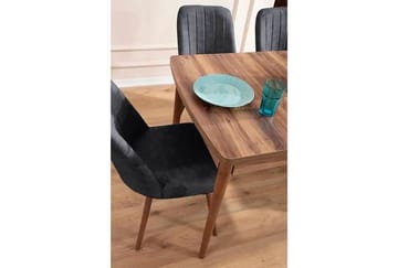 Teral Matgrupp Förlängningsbar 130-170 cm med 6 Stolar - Möbler - Bord & matgrupp - Matgrupp