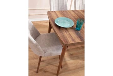 Teral Matgrupp Förlängningsbar 130-170 cm med 6 Stolar - Möbler - Bord & matgrupp - Matgrupp